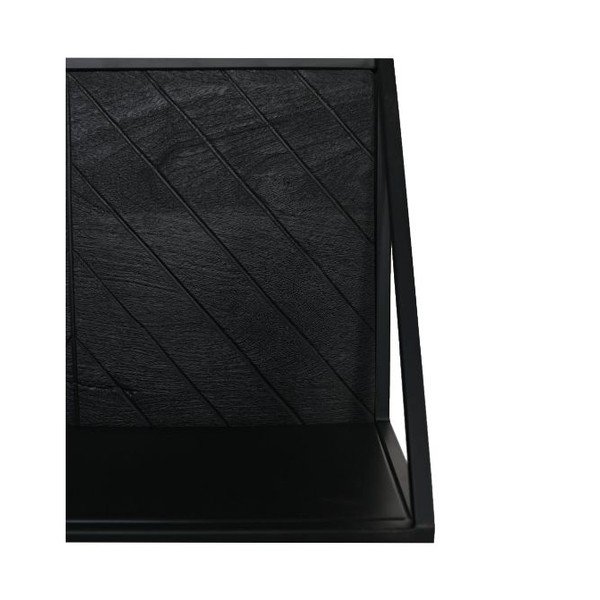 Czarna piętrowa półka z drewna mango Verona – HSM collection-image-4