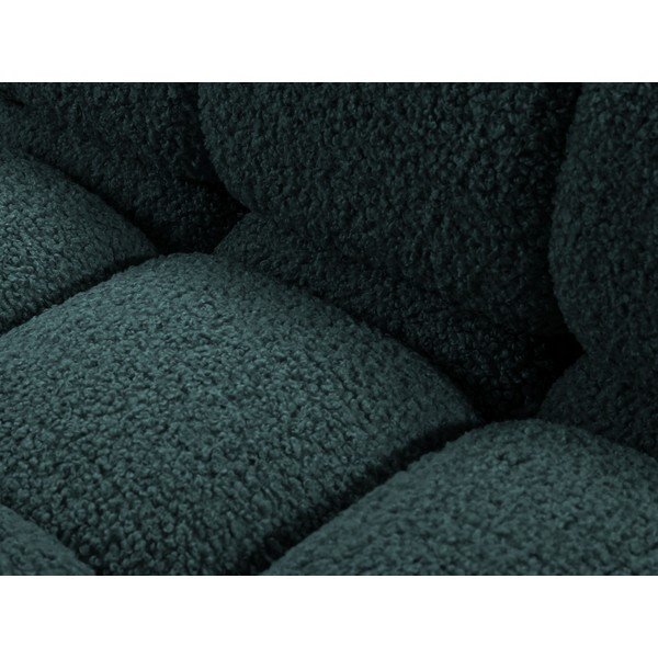 Morski narożnik modułowy z materiału bouclé (prawostronny/z szezlongiem) – Micadoni -image-3