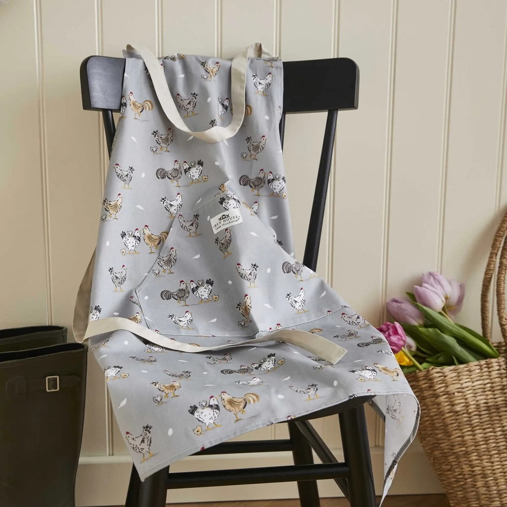 Bawełniany fartuch Hen House – Cooksmart ® (zdjęcie 3)