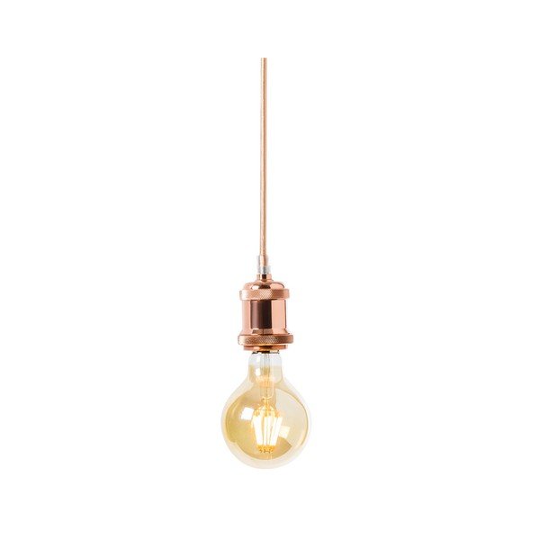 Lampa wisząca bez abażuru w kolorze miedzi SULION Fiji-image-3