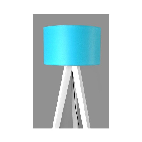 Lampa stojąca Tripod Blue/White-image-1