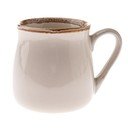 Kremowy kamionkowy kubek 560 ml Tone – Dakls