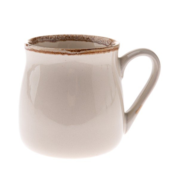 Kremowy kamionkowy kubek 560 ml Tone – Dakls