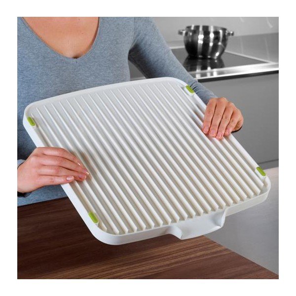 Szary ociekacz dwustronny do naczyń Joseph Joseph Flip-image-3