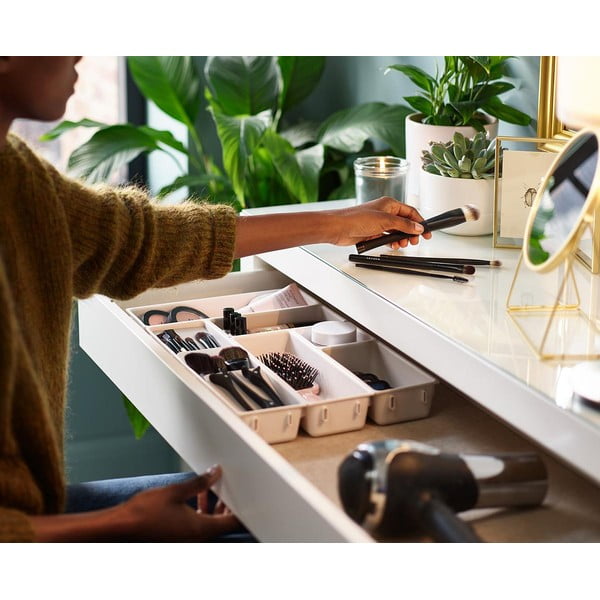 Beżowe organizery łazienkowe zestaw 7 szt. Viva – Joseph Joseph-image-1