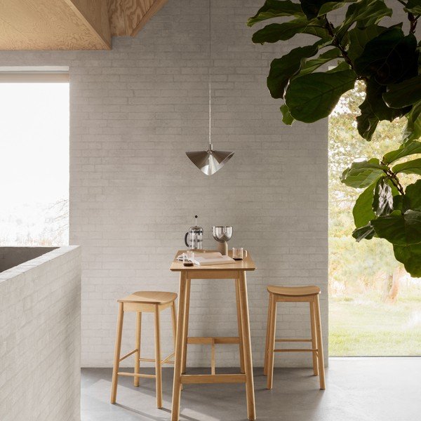 Hoker w naturalnym kolorze (wysokość siedziska 74,5 cm) Barlow – Actona-image-1