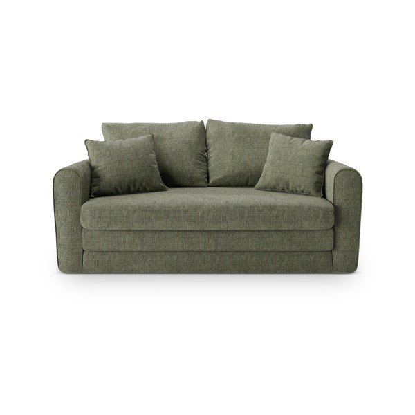 Zielona rozkładana sofa 158 cm Lido – Micadoni -image-2