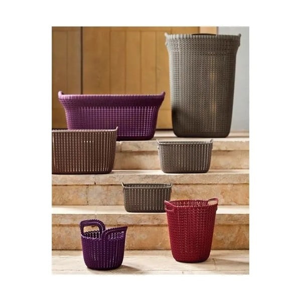 Plastikowy kosz na pranie 57 l Knit – Curver-image-1