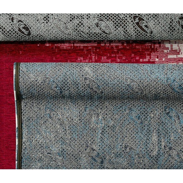 Brązowy chodnik odpowiedni do prania 55x140 cm Tamigi Fango – Floorita-image-2