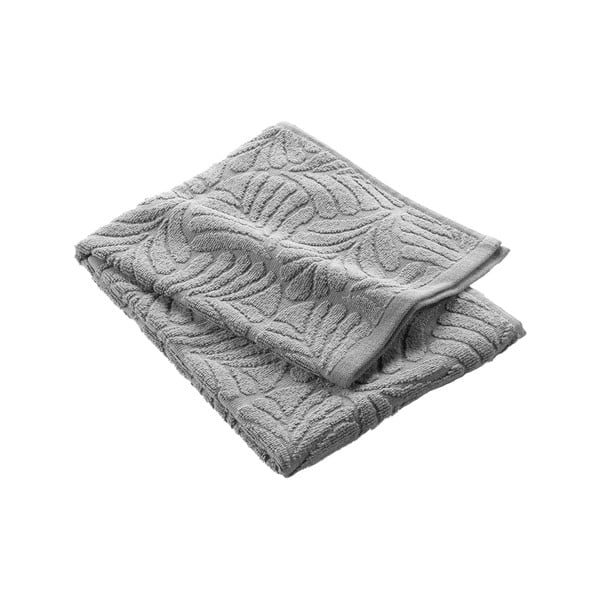 Szary bawełniany ręcznik frotte 50x90 cm Madeira – douceur d'intérieur