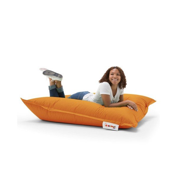 Pomarańczowy ogrodowy worek do siedzenia Mattress – Floriane Garden-image-2
