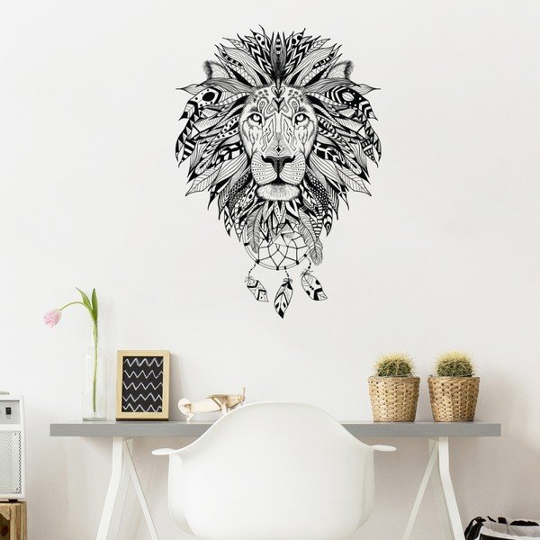Naklejka Ambiance Landscape Lion-image-1