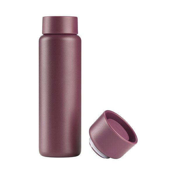 Bordowy kubek termiczny ze stali nierdzewnej 650 ml Singles – Zone