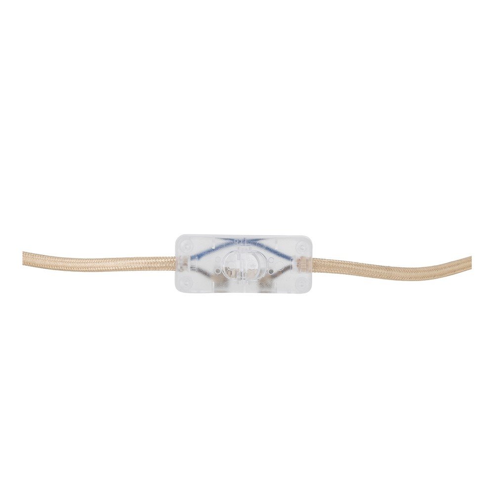 Kamienna lampa stołowa w naturalnym kolorze z tekstylnym kloszem (wysokość 53 cm) Marci – Bloomingville (zdjęcie 5)