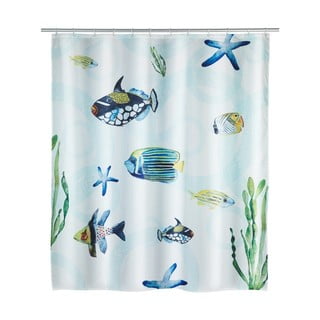 Zasłona prysznicowa Wenko Aquaria, 180x200 cm