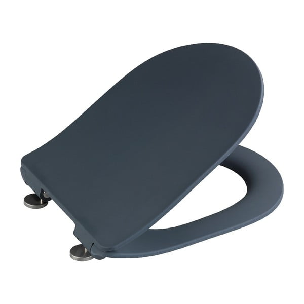 Szara deska sedesowa Wenko Sedilo Grey, 45,2x36,2 cm-image-1