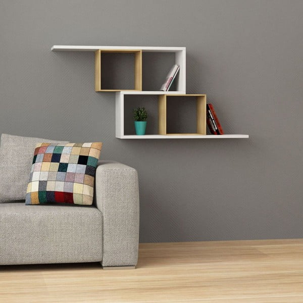 Półka wisząca Zerre White-image-1