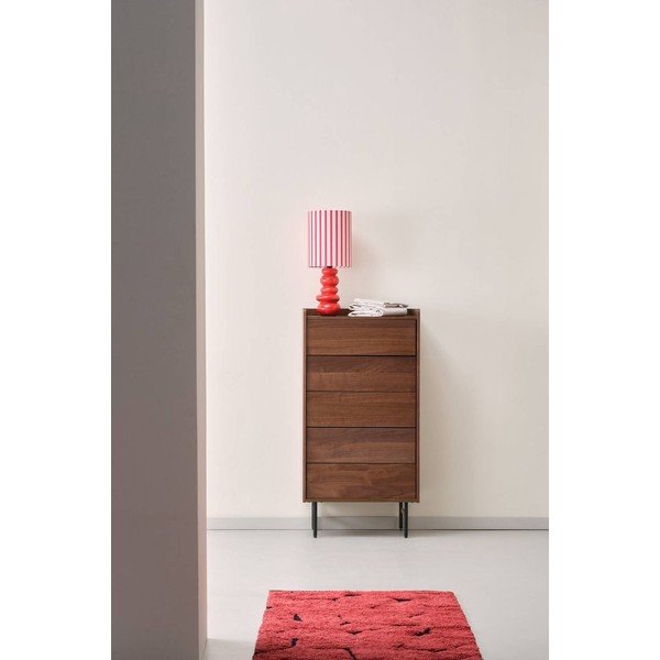 Komoda w dekorze orzecha w ciemnym naturalnym kolorze 60x118,5x45 cm Örgryte – Jotex-image-1