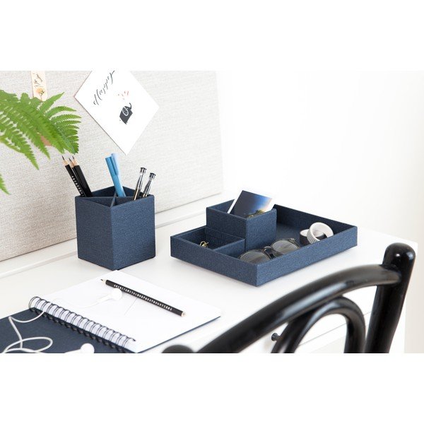 Ciemnoniebieski 4-częściowy przybornik Bigso Box of Sweden Lena-image-2