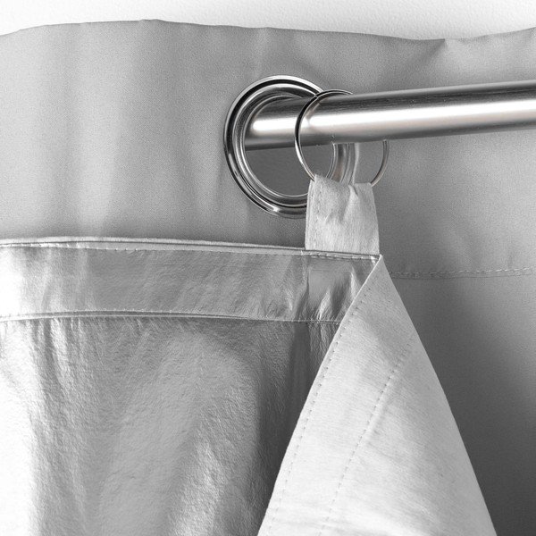 Jasnoszara zasłona 130x230 cm – douceur d'intérieur-image-3