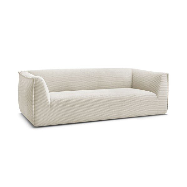 Beżowa sztruksowa sofa 242 cm Giorgia – Bobochic Paris-image-2