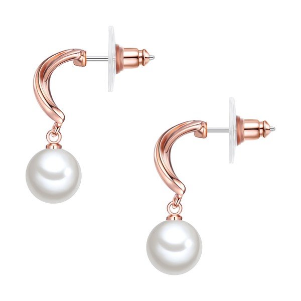 Perłowe kolczyki Hia, perła 10 mm-image-2