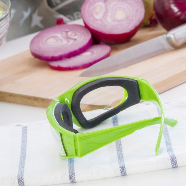 Zielone okulary ochronne do krojenia cebuli InnovaGoods-image-4