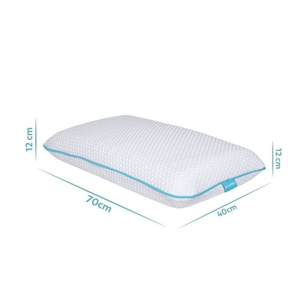 Poduszka ortopedyczna wypełniona pianką pamięciową 40x70 cm – Mila Home-image-3