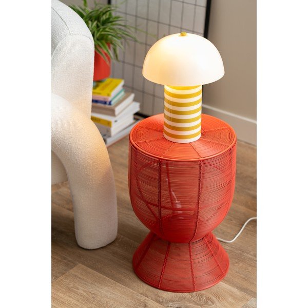 Metalowy okrągły stolik ø 30,5 cm Cuerda Tambor – Leitmotiv-image-1