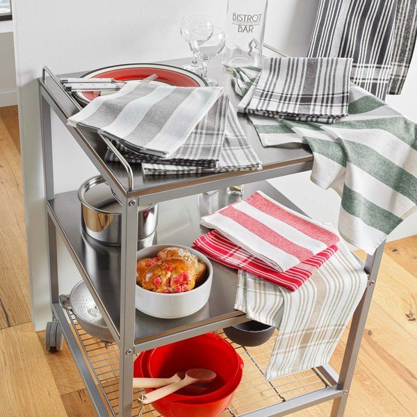 Bawełniana ścierka 50x70 cm Bayado – douceur d'intérieur-image-1