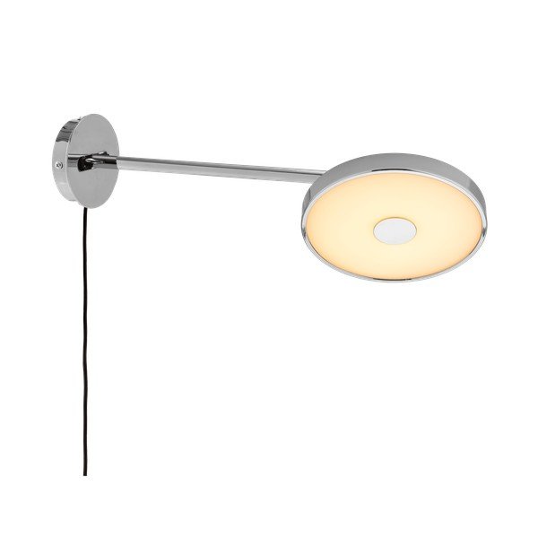 Kinkiet LED z elastyczną konstrukcją/ze ściemniaczem do kontaktu w kolorze srebra z połyskiem ø 15 cm Asteria Wall Long – UMAGE-image-2