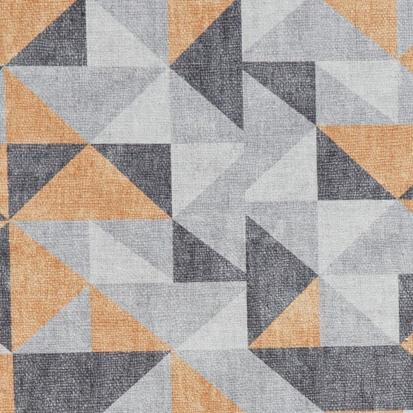 Szaro-żółty dywan odpowiedni do prania 61x120 cm Coral Yellow&Grey – Think Rugs-image-3