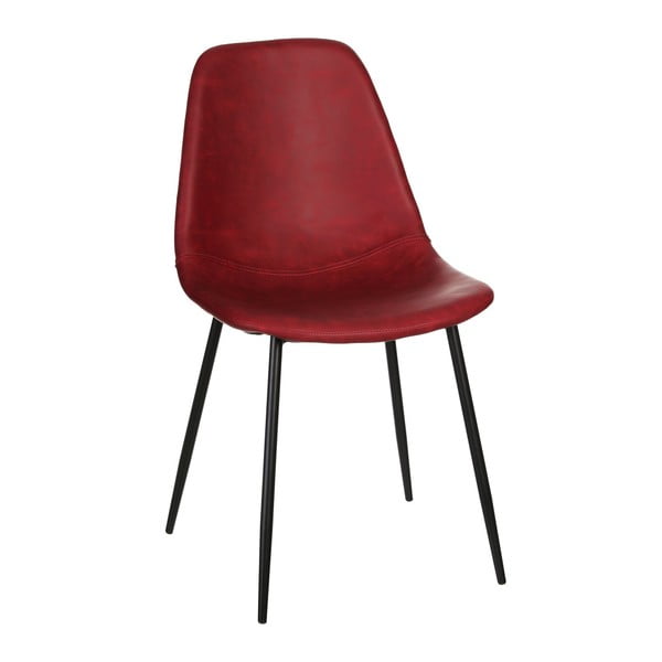 Czerwone krzesło Ixia Industrial Abital