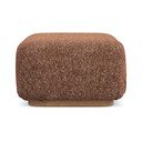 Pomarańczowy/brązowy podnóżek modułowy Ailani – Makamii