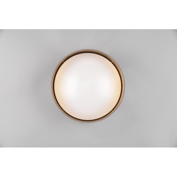 Jasnobrązowa lampa sufitowa LED ø 30 cm Locarno – Reality-image-2