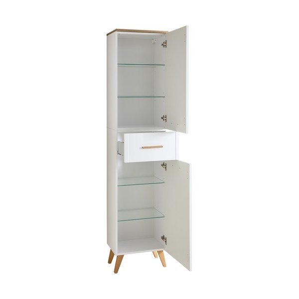 Biała szafka łazienkowa 184x45 cm Quickset 383 – Pelipal-image-3