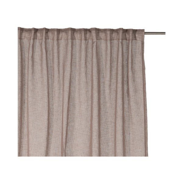 Brązowa zasłona 140x260 cm – Ixia-image-1
