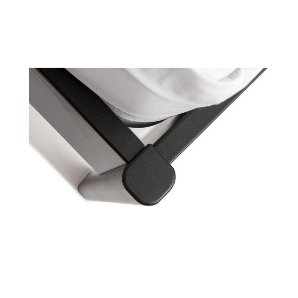 Czarne łóżko wykonane ręcznie z litego drewna brzozowego Kiteen Melodia, 160x200 cm-image-1