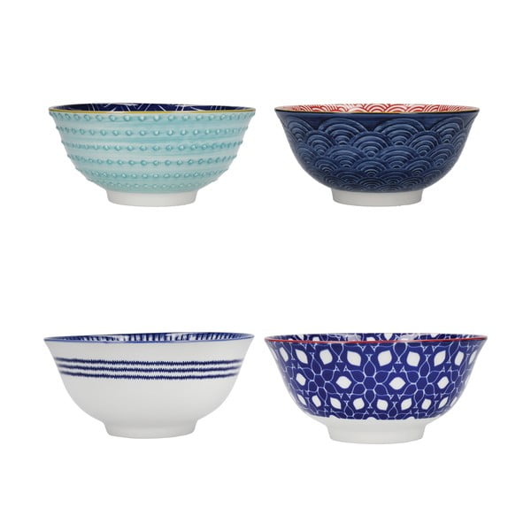 Zestaw 4 misek ceramicznych Kitchen Craft, ø 16,5 cm