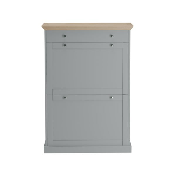 Szara uchylna szafka na buty Binz – Støraa-image-2