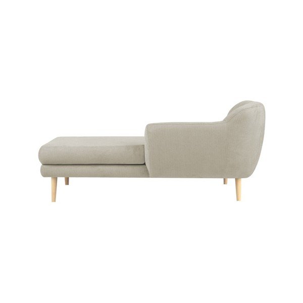 Beżowa sofa z szezlongiem po lewej stronie Mazzini Sofas Sardaigne-image-2