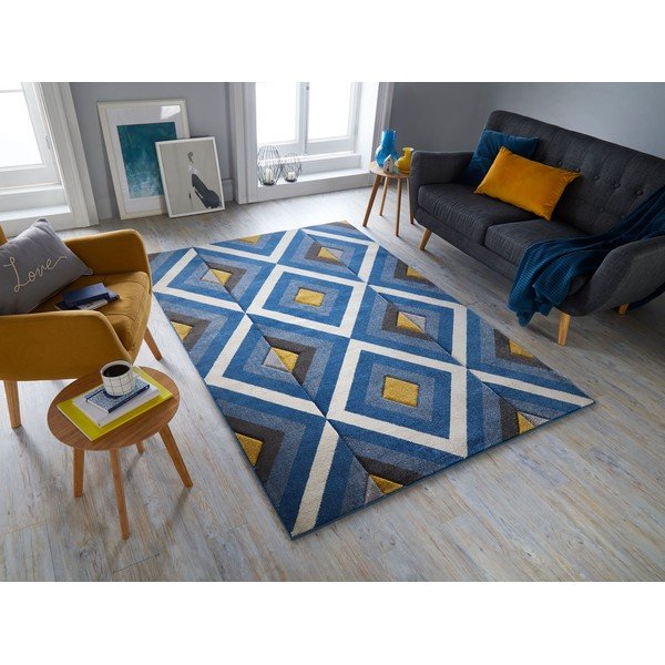 Niebieski dywan Flair Rugs Paloma, 160x230 cm-image-4