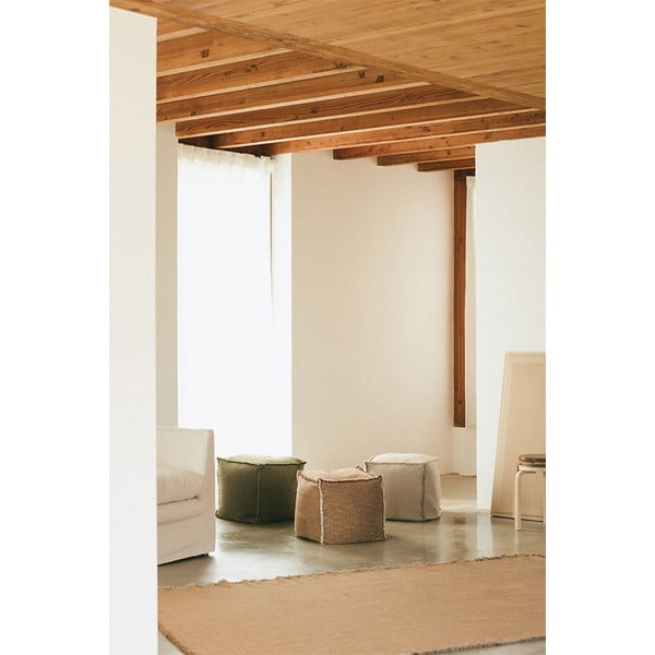 Kremowy worek do siedzenia Handloom – Lorena Canals-image-4