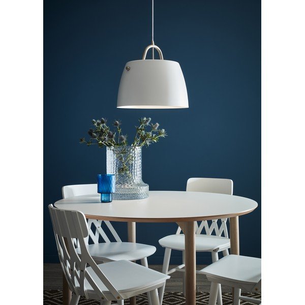 Biała lampa wisząca Markslöjd Spin Pendant White-image-1