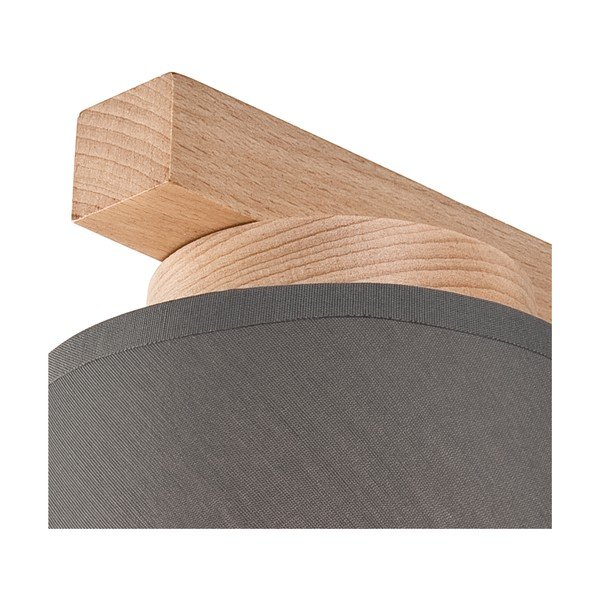Szary kinkiet ø 15 cm Ellie – LAMKUR-image-4