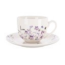 Biało-fioletowa porcelanowa filiżanka 280 ml Louka – Orion