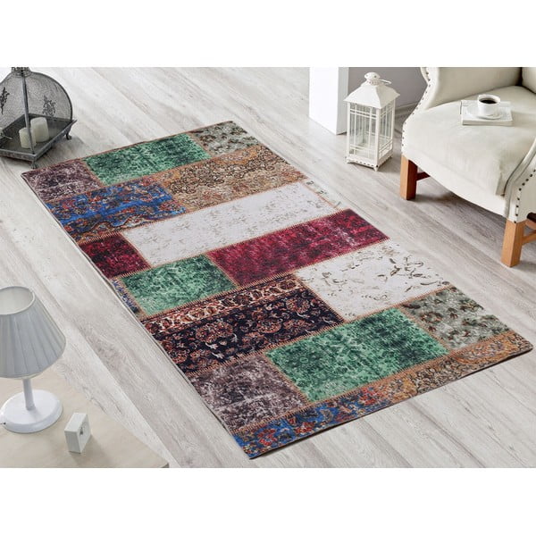 Dywan Patchwork Multic, 80x200 cm-image-1
