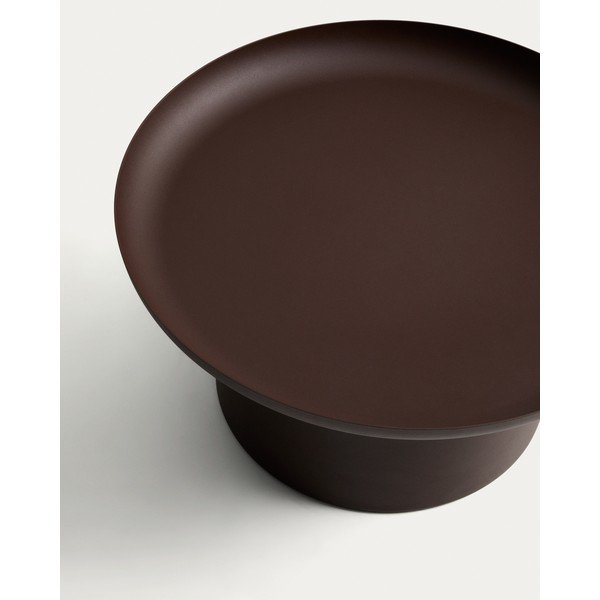 Metalowy okrągły stolik ogrodowy ø 70 cm Arcola – Kave Home-image-4