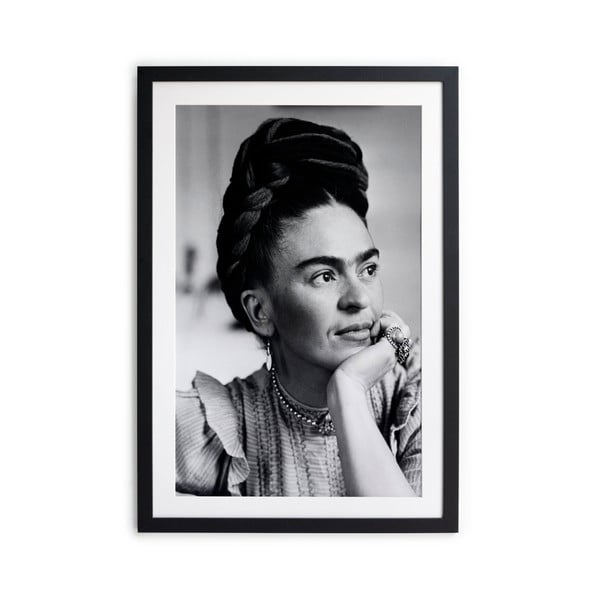 Czarno-biały plakat Madre Selva Kahlo, 30x40 cm