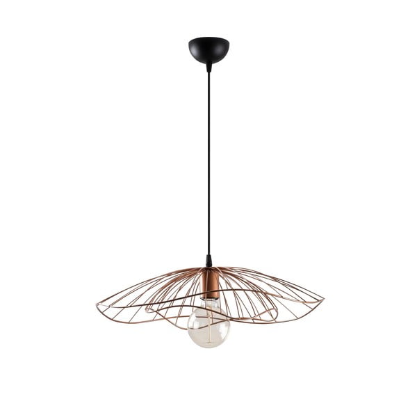 Lampa wisząca w kolorze miedzi ø 50 cm Farac – Opviq lights